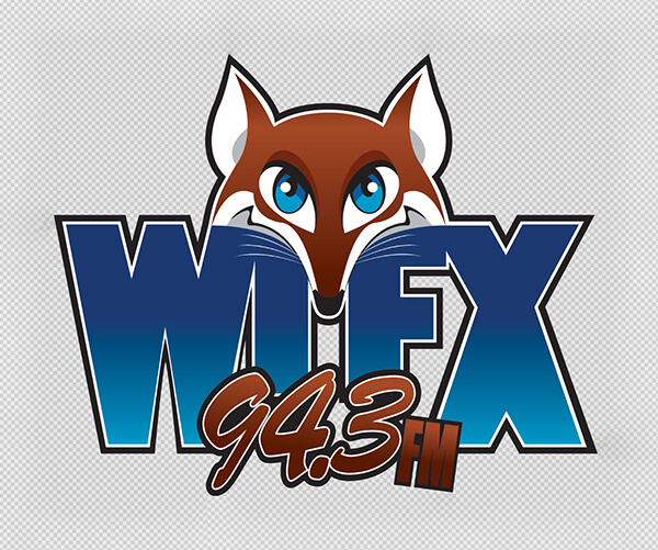 WIFX 94.3 FM logo